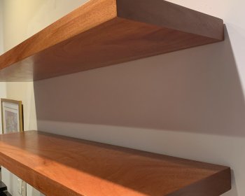 Custom Floating Shelves