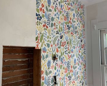 Wallpaper Installation (Progress)